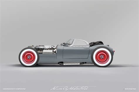 Jaguar E-Type Lightweight Hot Rod | Sebastian Motsch