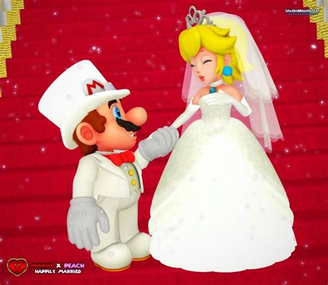 Mario and Peach Odyssey | Peach wedding, Super mario art, Mario