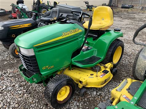 54IN JOHN DEERE GT235 GARDEN SERIES TRACTOR W/ 18HP KAWASAKI ENGINE!! - Lawn Mowers for Sale ...