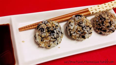 East meets West Tennessee • [Sesame Sticky Rice Balls] I need a snack ...