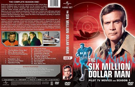 The Six Million Dollar Man -- 3 Pilot TV Movies & Complete First Season ...