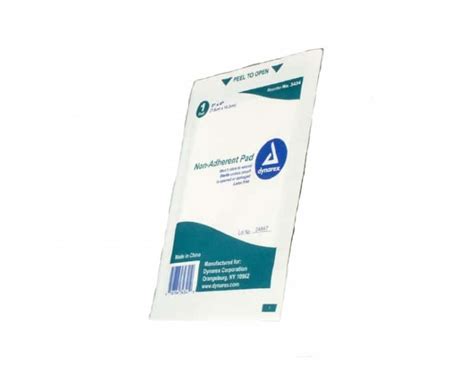 3″ x 4″ Sterile Gauze Non Stick: Single Pad | React Right