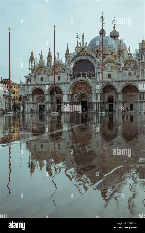 flood in Venice, San Marco square Stock Photo - Alamy