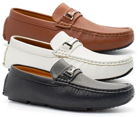 NEW MENS MOCCASIN DESIGNER TASSEL ITALIAN LOAFERS CASUAL MOCCASIN BOAT SHOES SZ | eBay