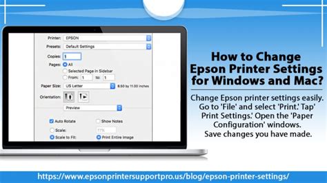 How to Change Epson Printer Settings for Windows and Mac?