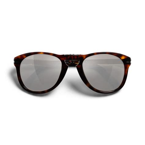 Persol 714 Steve McQueen Platinum Lens Sunglasses | Uncrate