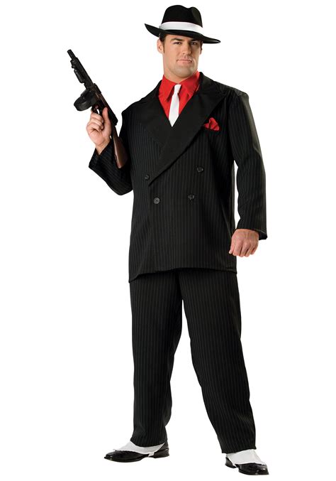 Mens Mafia Gangster Costume