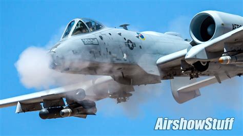 A-10 Warthog Live Fire Training - YouTube