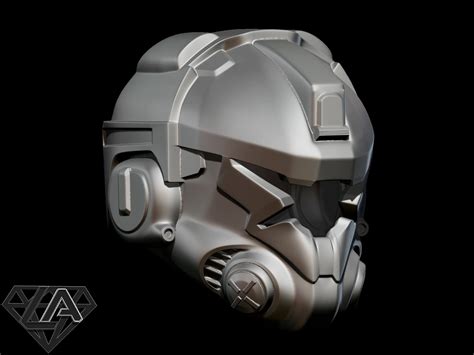 Titanfall Pilot Helmet - 3D Model by LAfactorystore