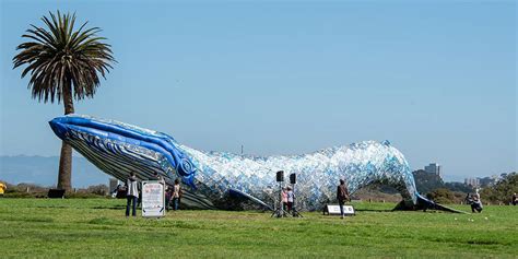 Massive Plastic Whale Sculptures Draw Attention to Ocean Plastic ...