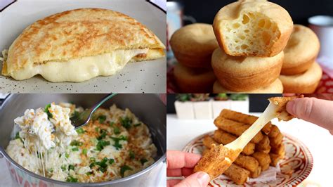 4 receitas com muito queijo para te fazer feliz