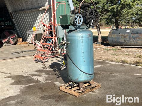 Large Upright Air Compressor BigIron Auctions