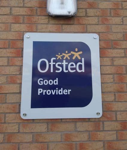 Ofsted Good Wall sign