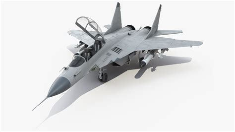 MiG 29 Tandem Aircraft with Armament Rigged 3D Model $199 - .max - Free3D