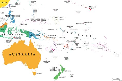 What Is Oceania? - WorldAtlas