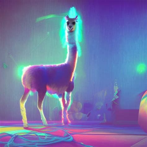 Dancing Llama on Behance