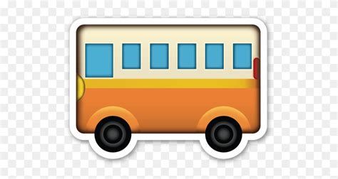 Bus - School Emoji PNG - FlyClipart