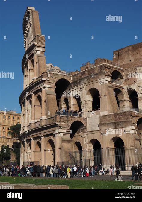 The Colosseum is one of the main tourist attractions in Rome, Italy ...