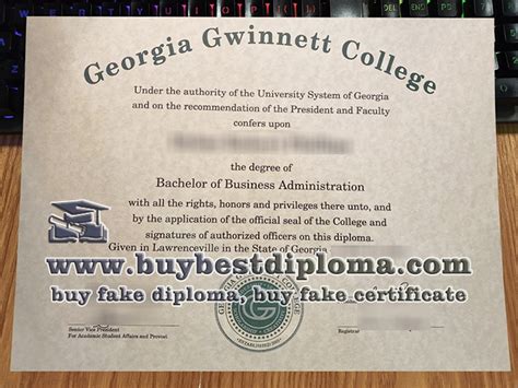 The Truth Behind Making Fake Georgia Gwinnett College Diploma