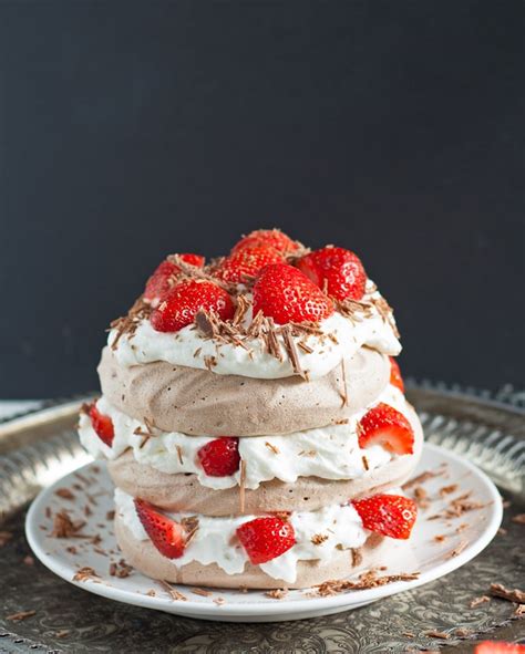 Chocolate Pavlova Cake » Honey and Birch