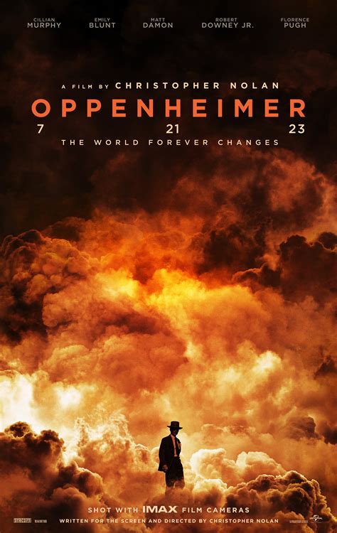 Exactly a Year from Release, Christopher Nolan's Oppenheimer Gets a First Poster - IGN