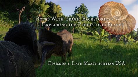 Maastrichtian North America (66 million years ago) - Exploring the Prehistoric Planet - JWE2 ...