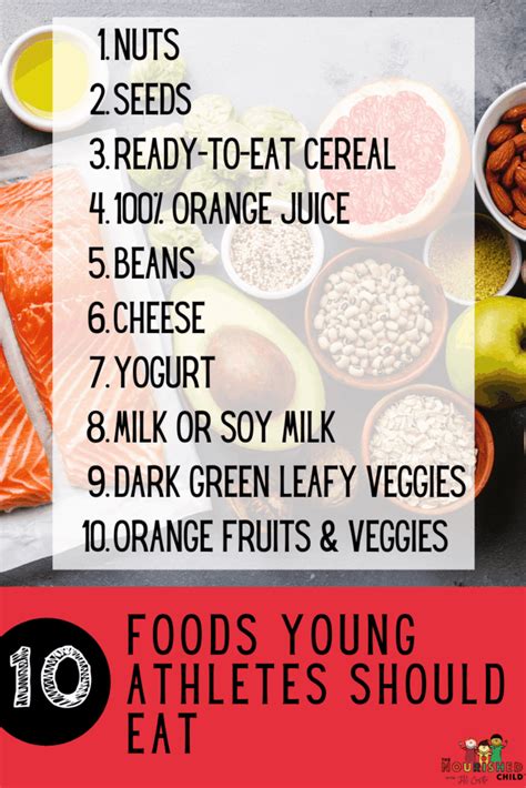 10 Best Foods for a Young Athlete