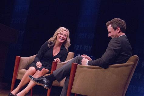 'SNL' Stars Amy Poehler And Seth Meyers Reunite To Discuss Poehler's ...