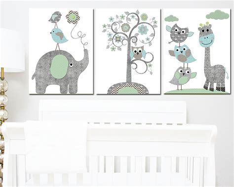 Baby Boy Nursery Art Print Nursery Wall Art Kids Wall Decor | Etsy