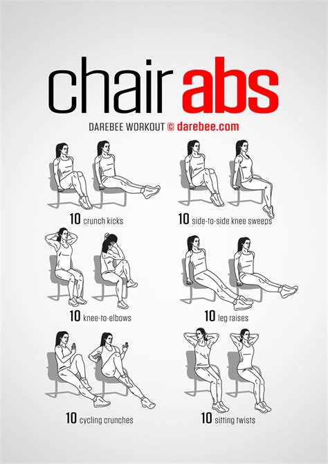 Chair Exercises For Abs: Strengthening Your Core While Seated