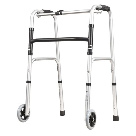 Buy Deluxe Zimmer Frame with Wheels, Folding - MyDeal