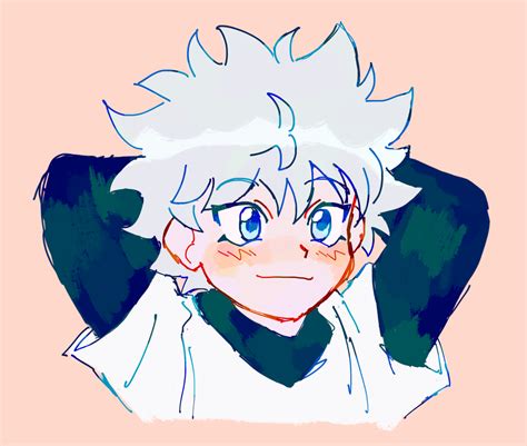 Killua is cool. — Killua getting some much needed affection (even if...