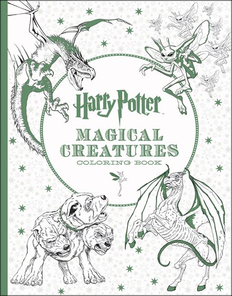 Harry Potter Magical Creatures Coloring Book | Scholastic International