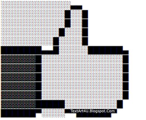 Thumbs Up Collection ASCII Text Art | Cool ASCII Text Art 4 U