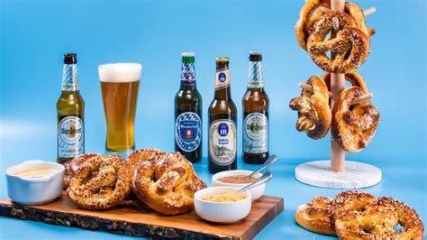 Bavarian pretzels with beer cheese sauce recipe