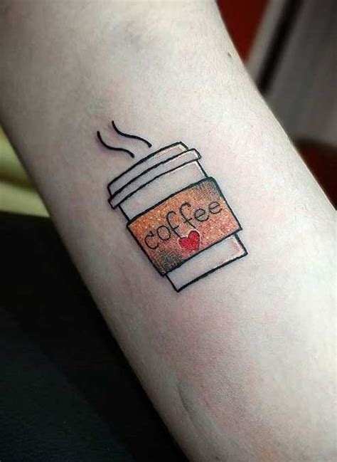 90 Creative Coffee Tattoos, Designs and Ideas for Die-hard Coffee ...