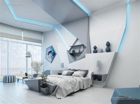 futuristic bedroom design :: Behance