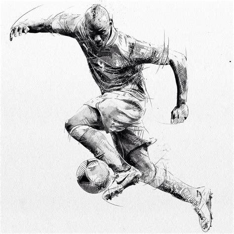 Soccer sketch Soccer Art, Football Art, Retro Football, Tommy Mels, Drawing Sketches, Art ...