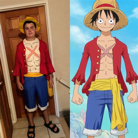 My Luffy Cosplay for Halloween! : r/OnePiece