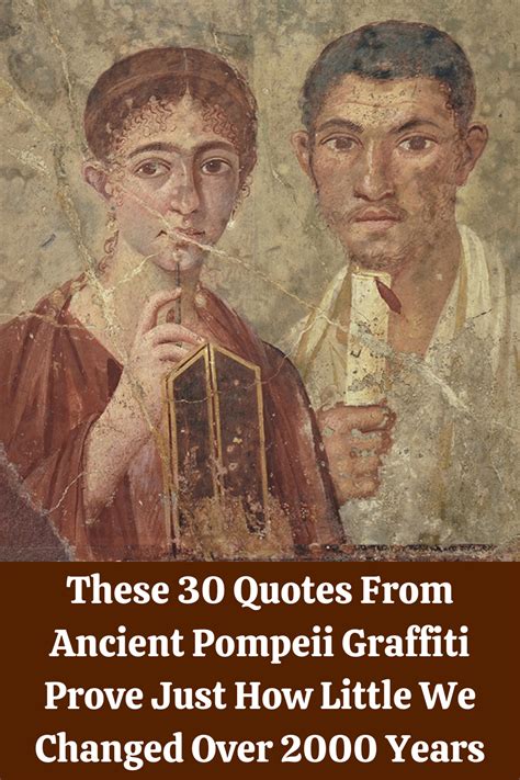 These 30 Quotes From Ancient Pompeii Graffiti Prove Just How Little We ...