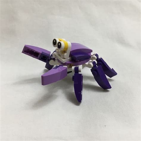 LEGO MOC Purple Crab by time | Rebrickable - Build with LEGO