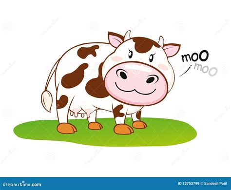 Cow Moo Moo Royalty Free Stock Images - Image: 12753799