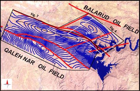 UGC map of the studied anticlines on the satellite image. Location of... | Download Scientific ...