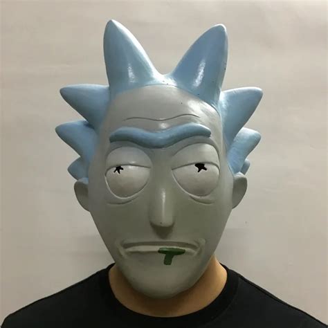 Anime Rick and Morty Mask Cosplay Helmet Cute Full Face Head Late ...