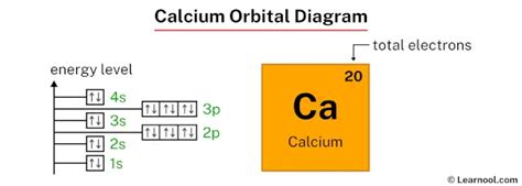 Calcium orbital diagram - Learnool