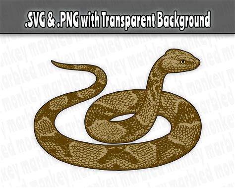 Copperhead Snake SVG Snake Clip Art Snake Vector Snake - Etsy