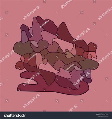 Abstract Art Composition Geometric Shapes Vector Stock Vector (Royalty Free) 1842717010 ...