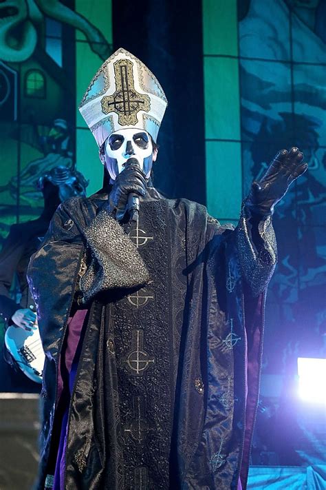 Ghost a Swedish heavy metal band performed at the AT&T Center Saturday ...