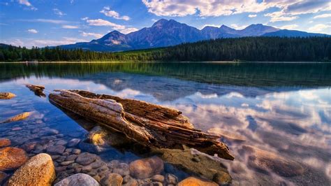 Lake Desktop Hintergrundbilder / Moraine Lake Banff National Park 5k Hd ...