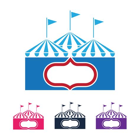 circus logo vector 5894538 Vector Art at Vecteezy